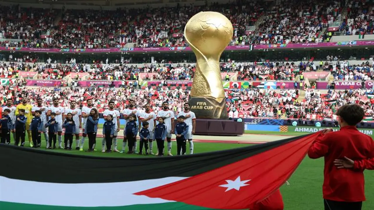 موعد مباراة المغرب والأردن في كأس العرب 2025 بقطر وتفاصيل النقل التلفزيوني